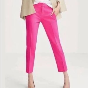 NWT Banana Republic Hot Pink Avery Pants in 00 Petite
